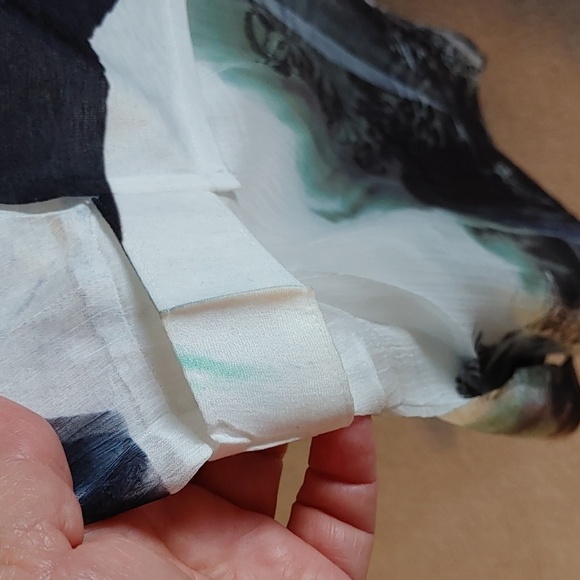 💚NWOT Women's Picadilly Semi Shear Flowy Vest - Picture 8 of 11